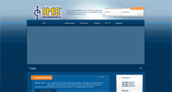 Desktop Screenshot of imeingenieria.com